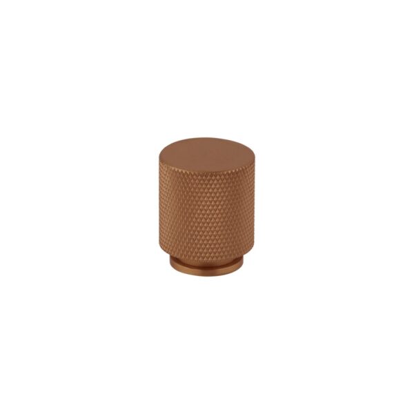 Tezra Textured Cabinetry Knob - Brushed Copper