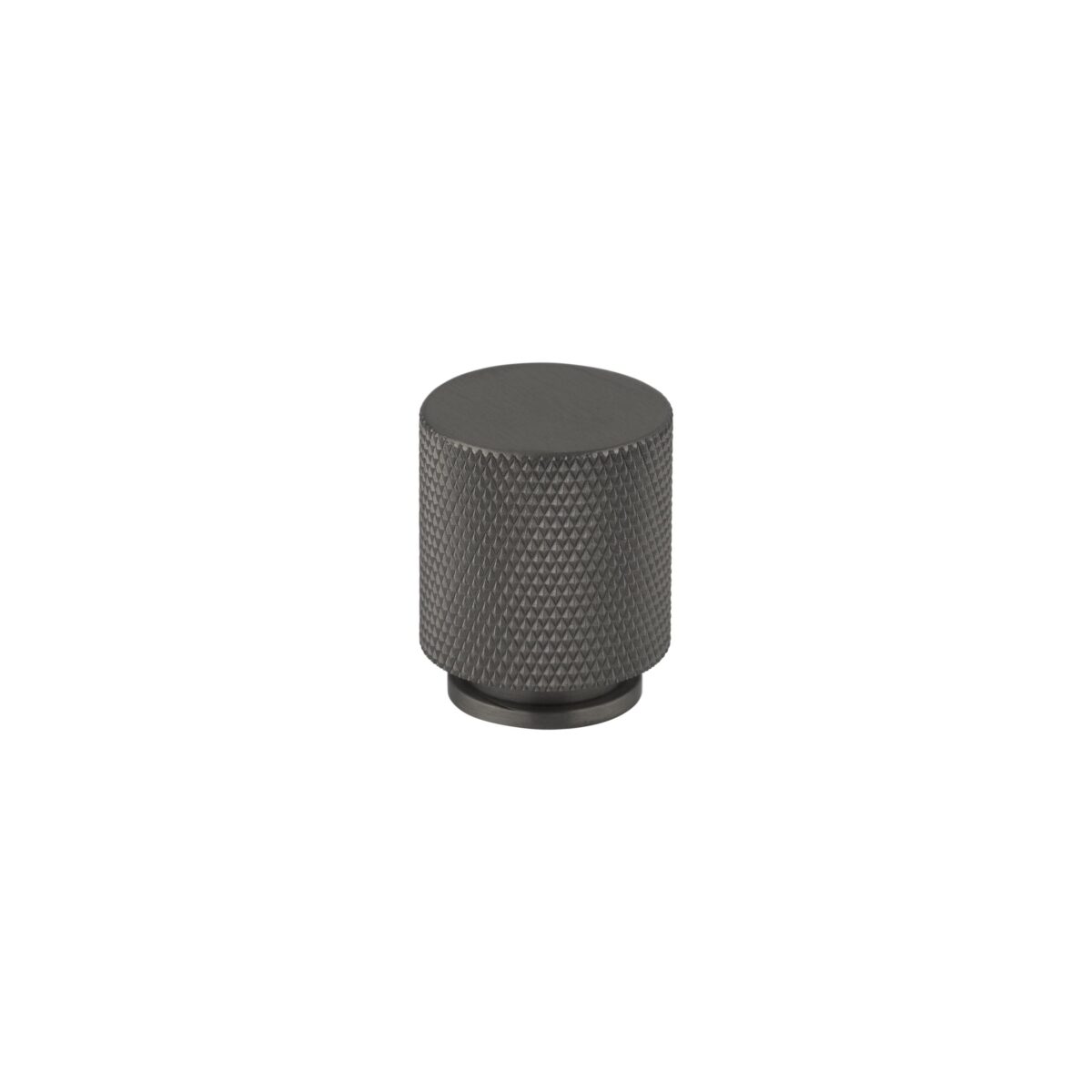 Tezra Textured Cabinetry Knob - Brushed Gunmetal