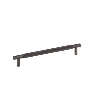 Tezra Textured Cabinetry Pull 220mm – Brushed Gunmetal