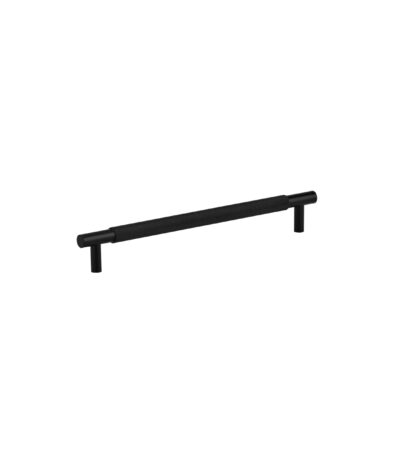 Tezra Textured Cabinetry Pull 220mm – Matte Black