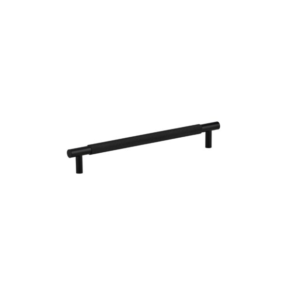 Tezra Textured Cabinetry Pull 220mm – Matte Black