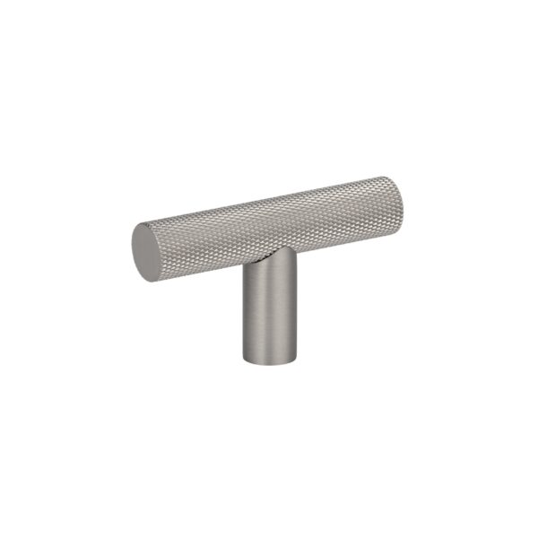 Tezra Textured Cabinetry T Pull – Brushed Nickel