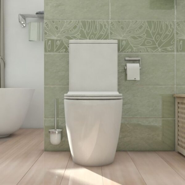 BelBagno Alexander-R Rimless Nano-Glaze Toilet Suite
