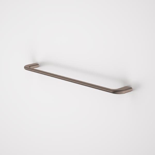 Caroma Contura II 620mm Single Towel Rail - Brushed Bronze