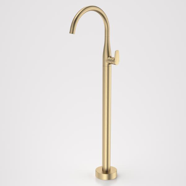 Caroma Contura II Freestanding Bath Filler - Brushed Brass