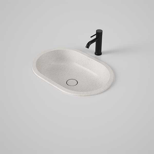 Caroma Liano II 580mm Pill Under/Over Counter Basin – Matte Speckled