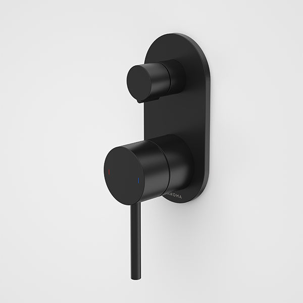 Caroma Liano II Bath/Shower Mixer with Diverter Matte Black
