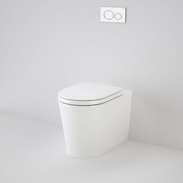 Caroma Liano Cleanflush Wall Faced Toilet with Geberit Sigma In-Wall Cistern