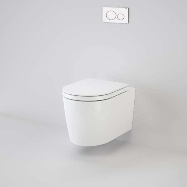 Caroma Liano Cleanflush Wall Hung Toilet with Geberit In-Wall Cistern & Frame