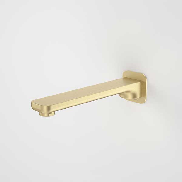 Caroma Luna Basin/Bath Outlet Brushed Brass 226mm