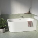 Caroma Urbane II 1500 Corner Back To Wall Bath with Overflow