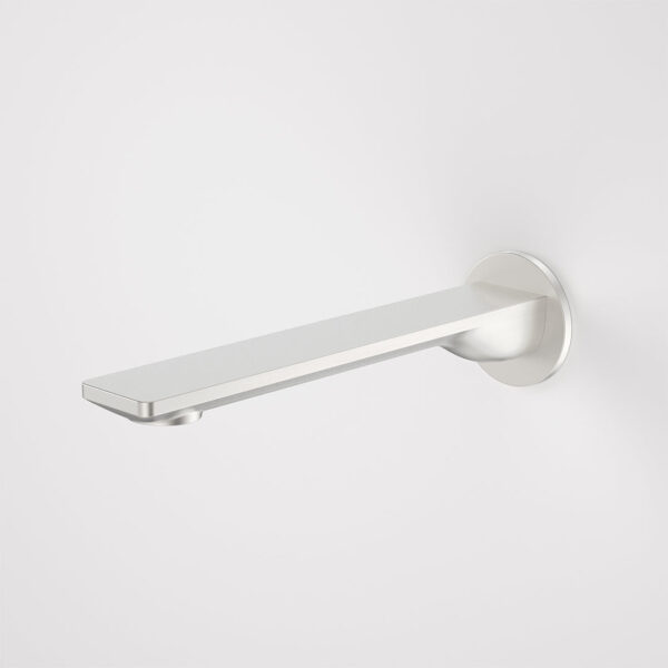 Caroma Urbane II Low Lead Square 220mm Basin/Bath Outlet Brushed Nickel