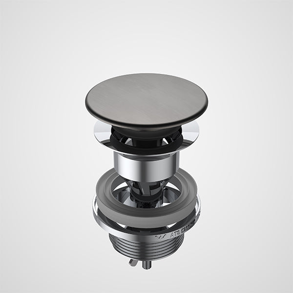 Caroma Urbane II Basin Dome Pop Up Plug & Waste Gunmetal