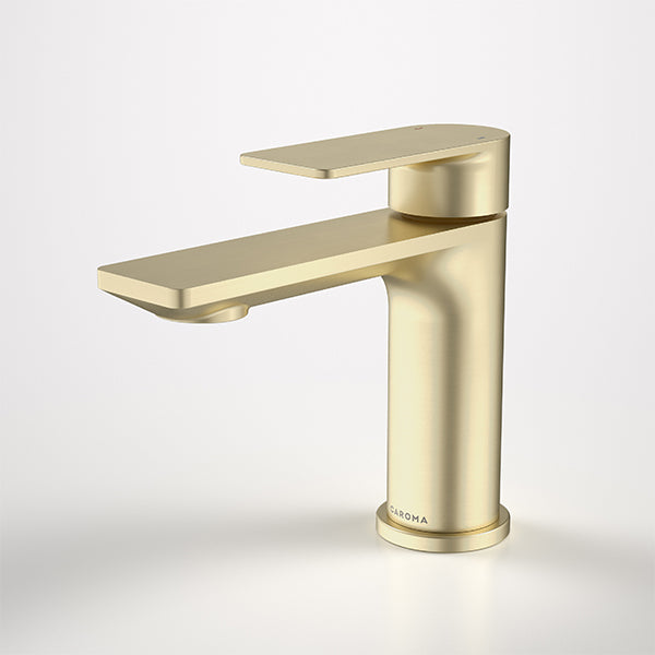 Caroma Urbane II Lead Free Basin Mixer Brushed Brass