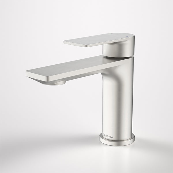 Caroma Urbane II Lead Free Basin Mixer Brushed Nickel