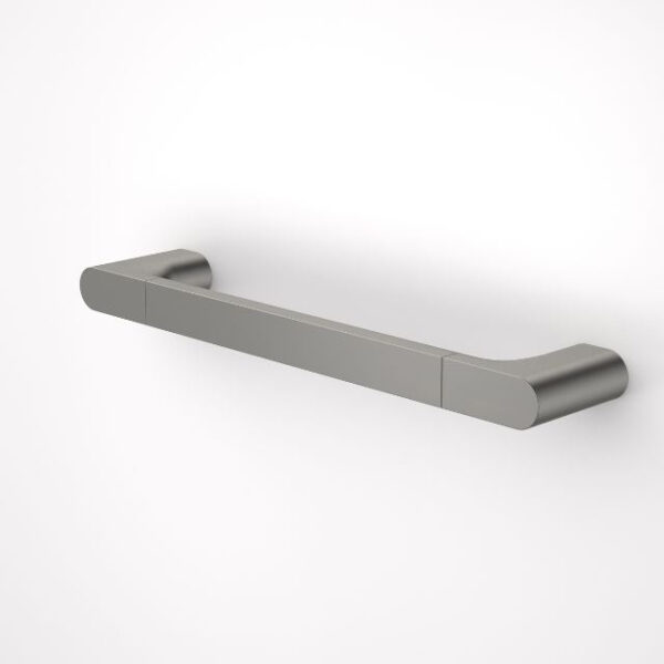 Caroma Urbane II Universal Rail Straight 400mm - Gun Metal