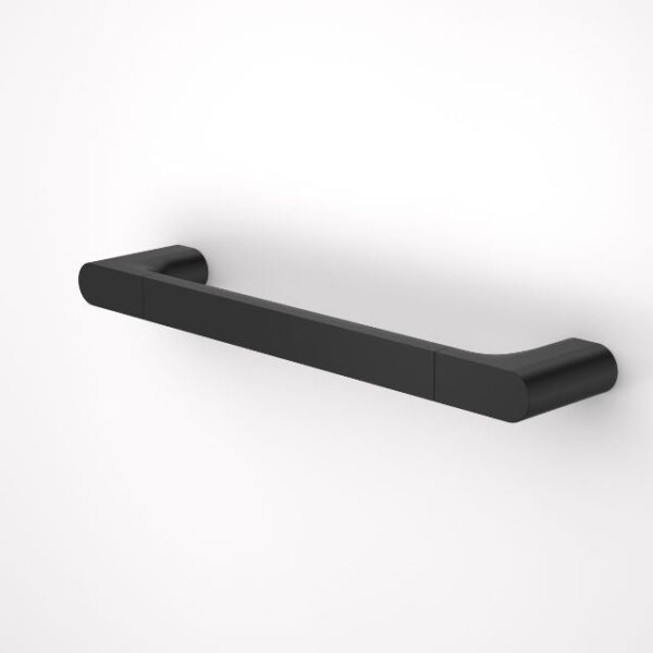 Caroma Urbane II Universal Rail Straight 400mm - Black