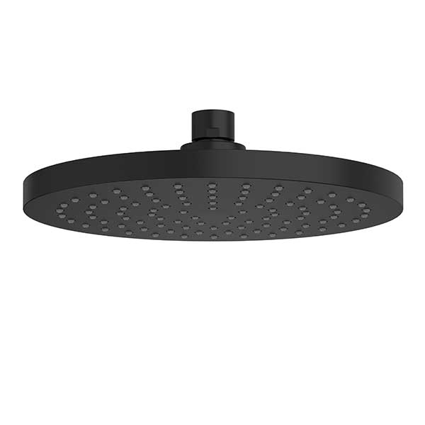 Clark Round II Overhead Shower - Matte Black