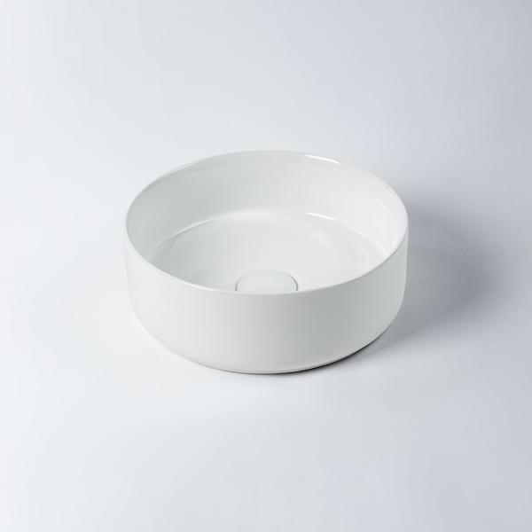 Eight Quarters Amaroo Circle Mini Gloss White Basin