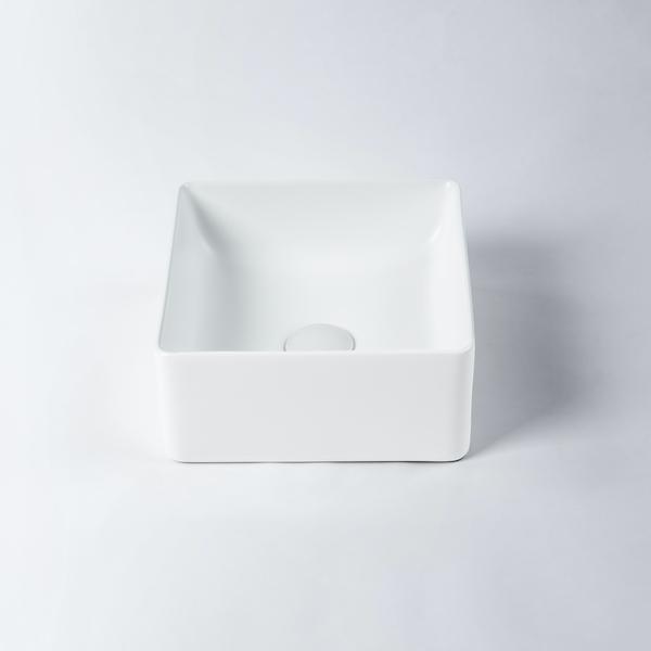 Eight Quarters Amaroo Square Mini Gloss White Basin