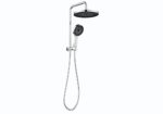 The Gabe Twin Shower – Chrome