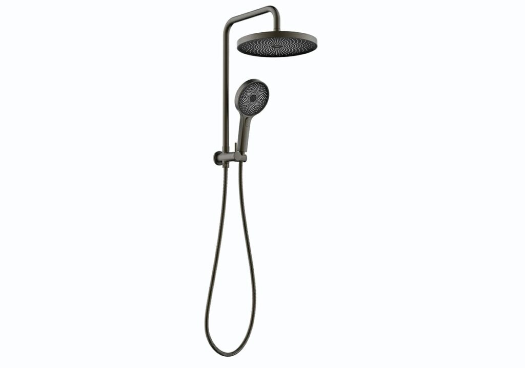 The Gabe Twin Shower – Gun Metal