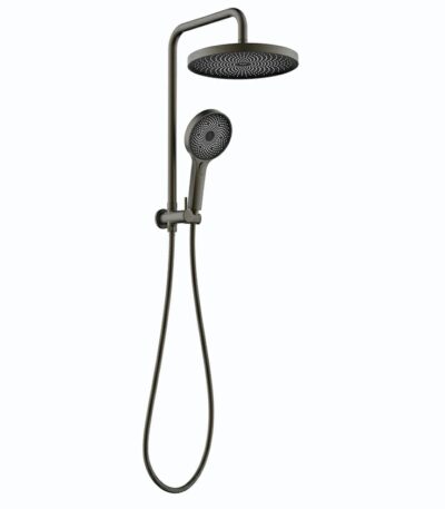 The Gabe Twin Shower – Gun Metal