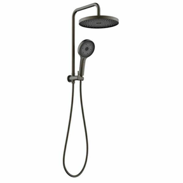 The Gabe Twin Shower – Gun Metal