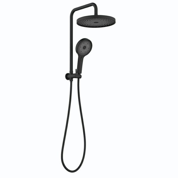 The Gabe Twin Shower – Matt Black