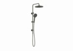 The Gabe Twin Shower on Rail – Gun Metal