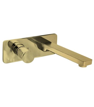 The Gabe Wall Outlet Mixer - Brushed Gold | T706BG