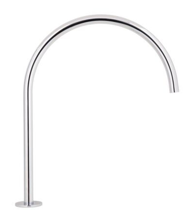 Thin Bench Mounted Spout - Chrome