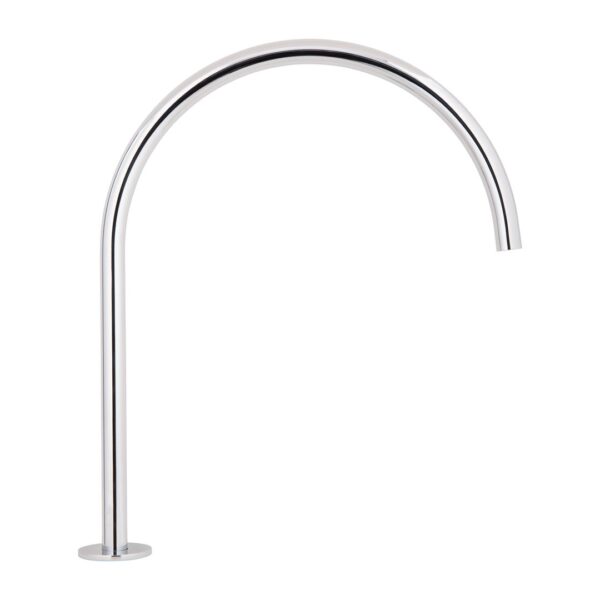 Thin Bench Mounted Spout - Chrome