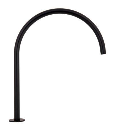 Thin Bench Mounted Spout - Matte Black