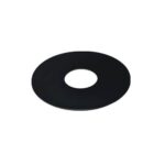 Tilers Mistake Round 90mm with 30mm hole Matte Black