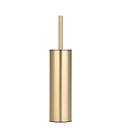 Toilet Brush Holder - Brushed Brass