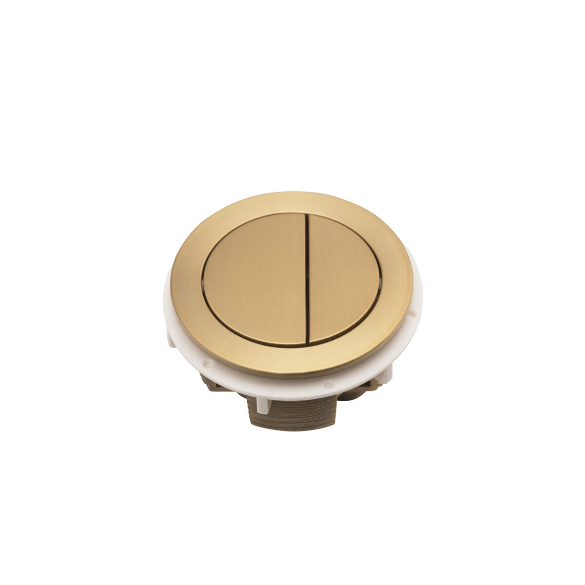 Toilet Flush Button - Brushed Brass