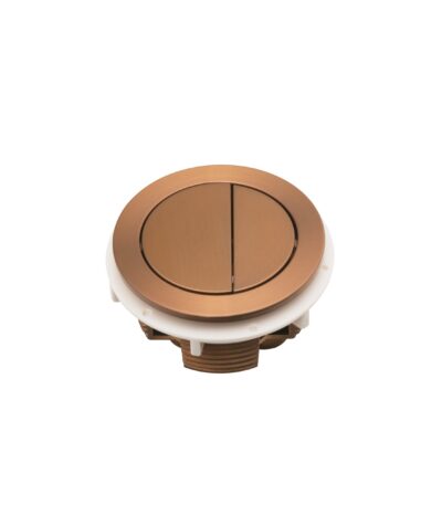 Toilet Flush Button - Brushed Copper