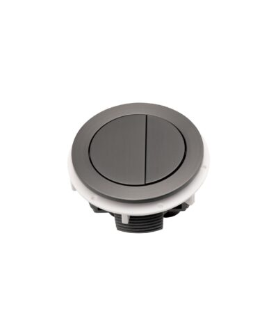 Toilet Flush Button - Brushed Gunmetal