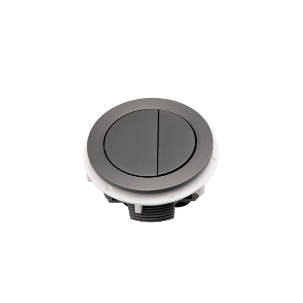 Toilet Flush Button - Brushed Gunmetal