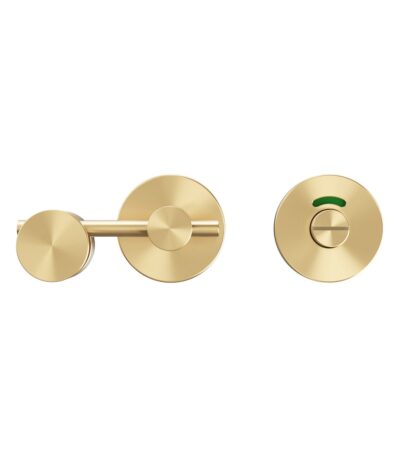 Toilet Lock Indicator - Brushed Brass