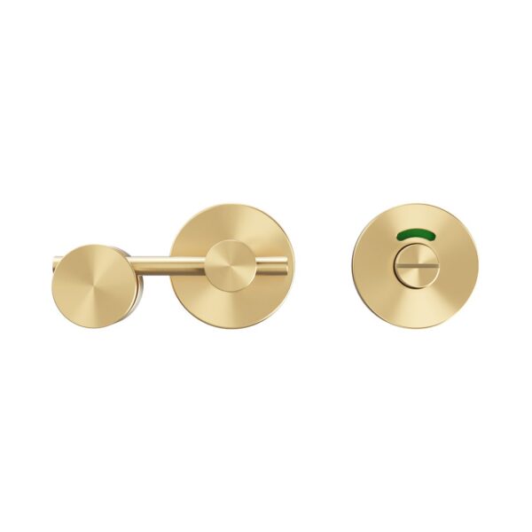 Toilet Lock Indicator - Brushed Brass