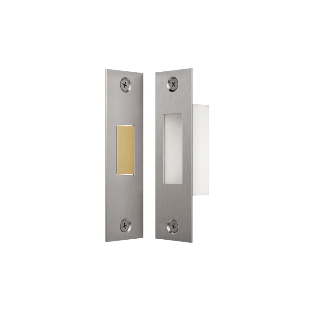 Toilet Lock Latch - Stainless Steel