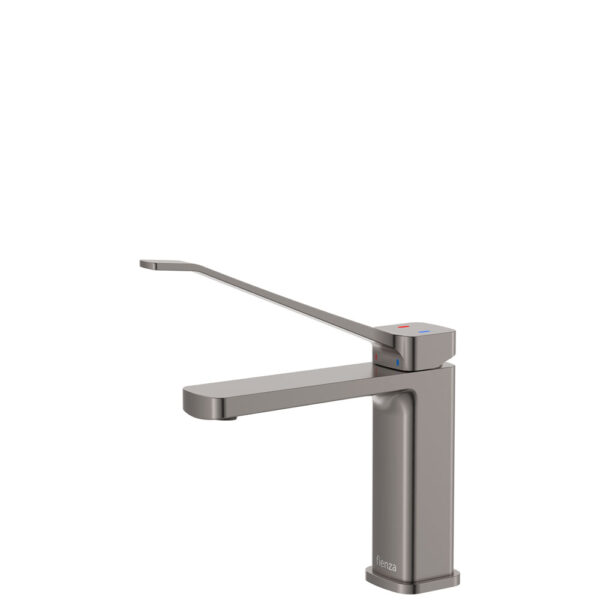 Tono Care Basin Mixer, Gun Metal