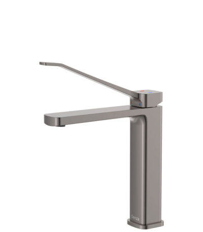 Tono Care Medium Basin Mixer, Gun Metal