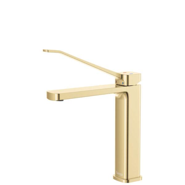 Tono Care Medium Basin Mixer, Urban Brass
