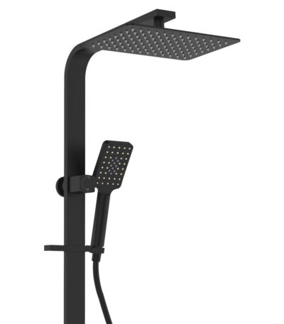 Tono Deluxe Twin Shower, Matte Black