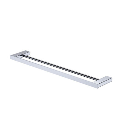 Tono Double Towel Rail, 610 mm, Chrome