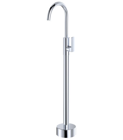 Tono Floor Mounted Basin/Bath Mixer, Chrome