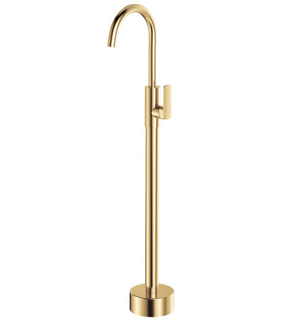 Tono Floor Mounted Basin/Bath Mixer, Urban Brass